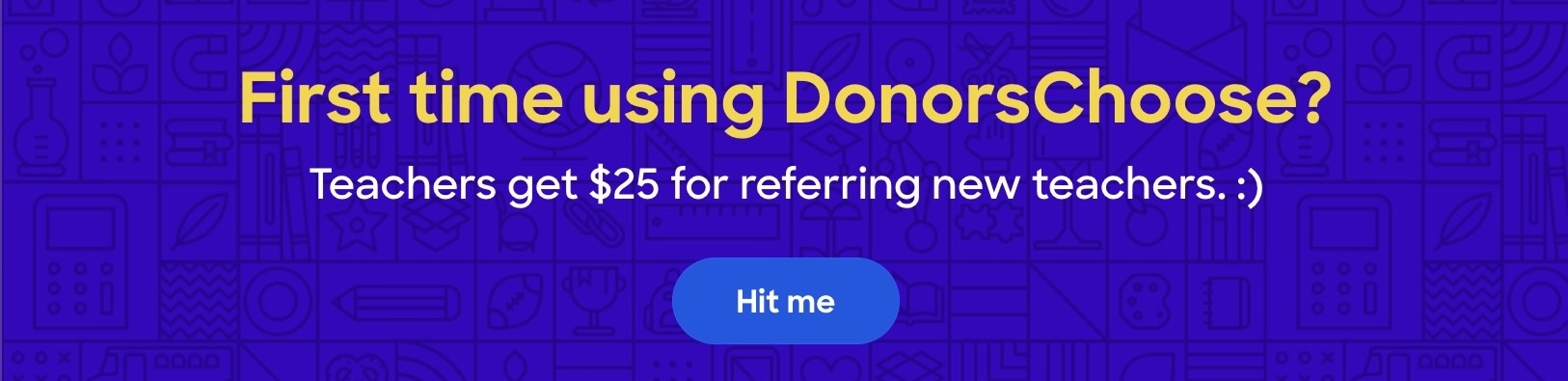 I can help new teachers get started with DonorsChoose!